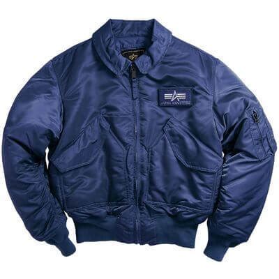 replica blue rip hem jacket|Alpha CWU.